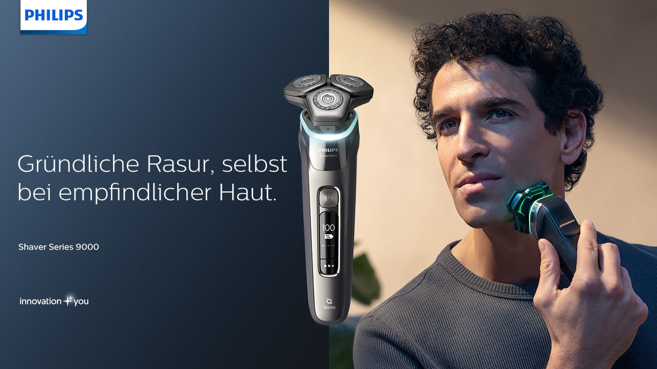 Philips electric wet and dry shaver