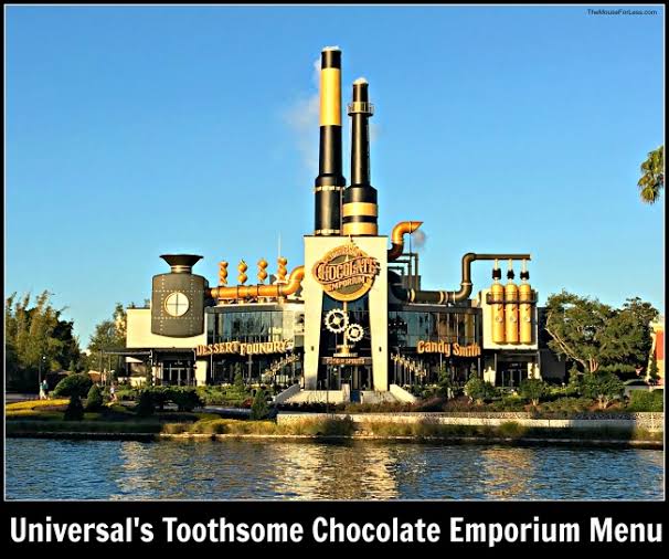 Toothsome Chocolate Emporium Menu Pictures