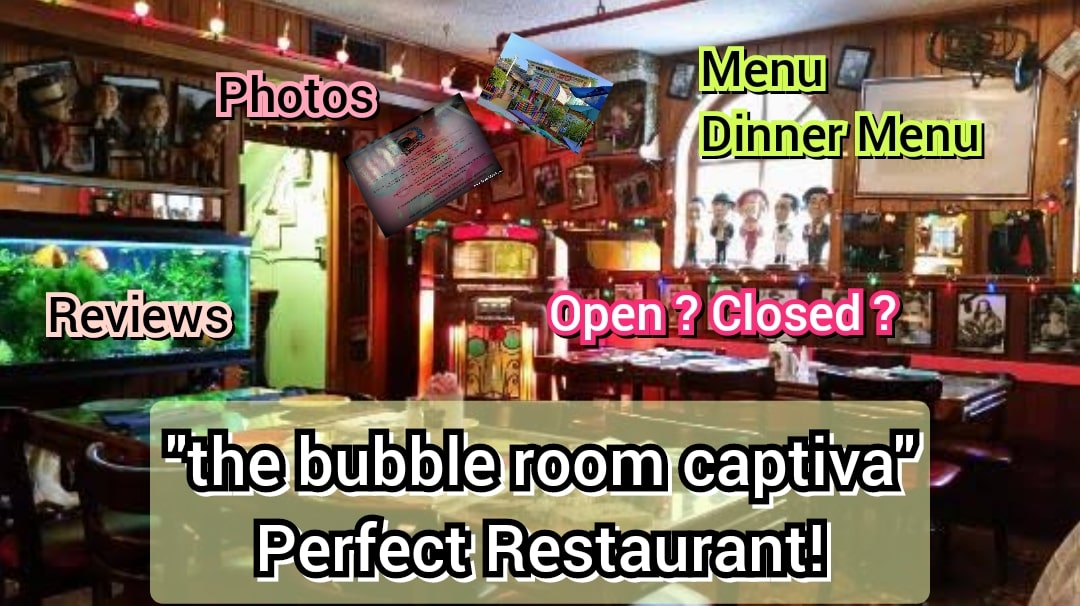 the bubble room captiva